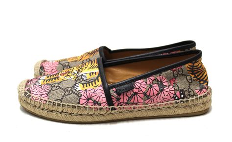 espadrillas gucci tigre|gucci espadrilles for women.